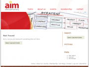 aim Homepage